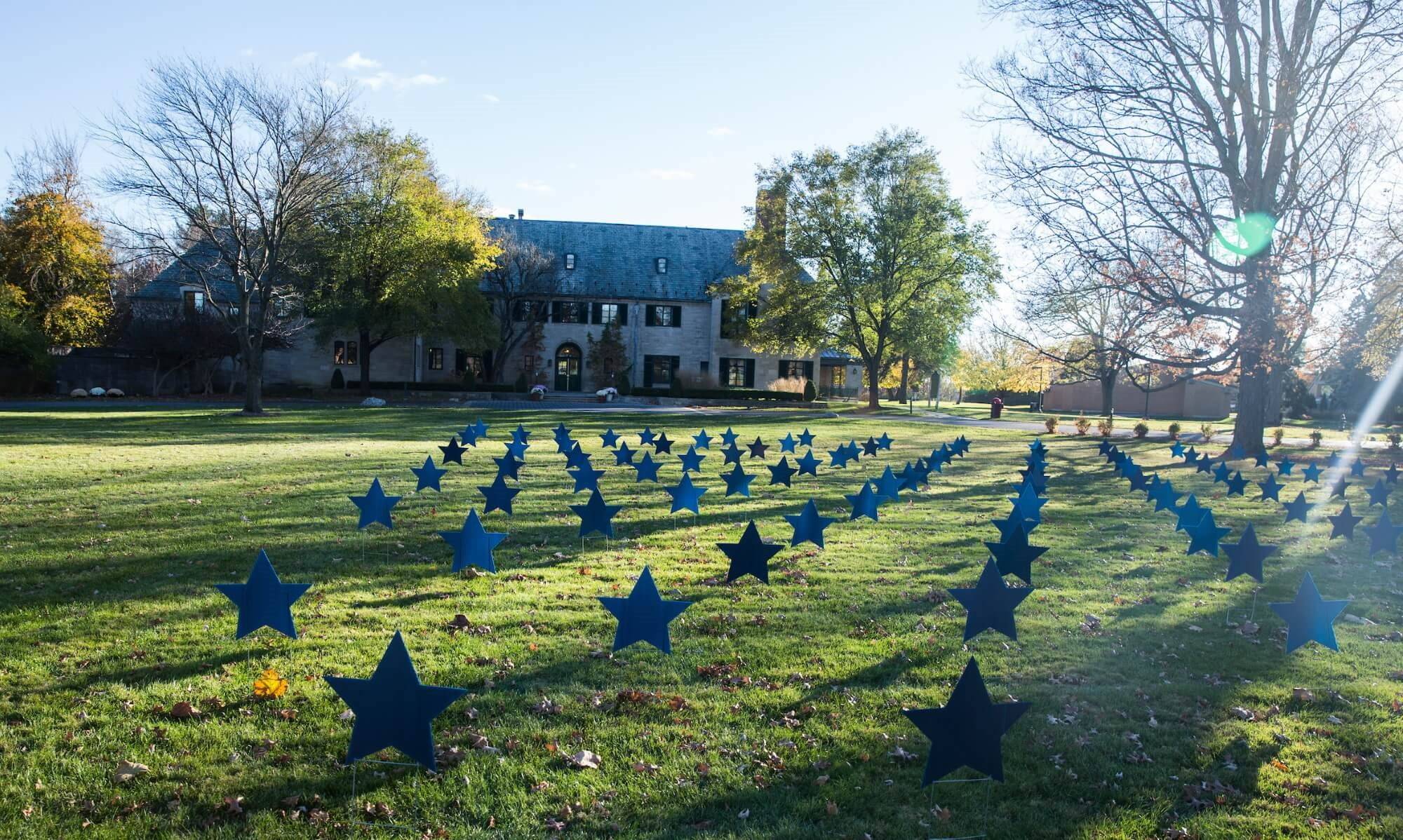 Earhart Manor at a previous Veterans Day