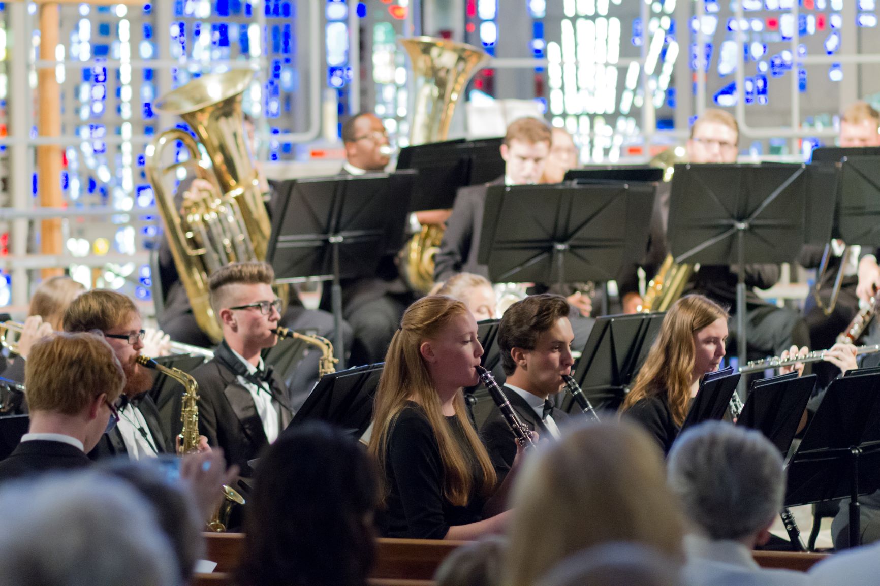 CUAA wind ensemble performs