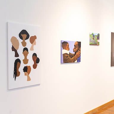 Black History Month gallery exhibit