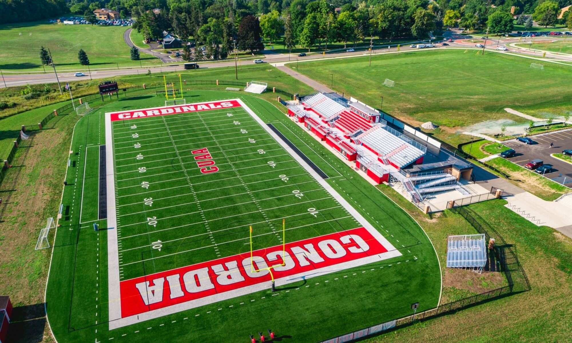 Cardinal Stadium Aerial