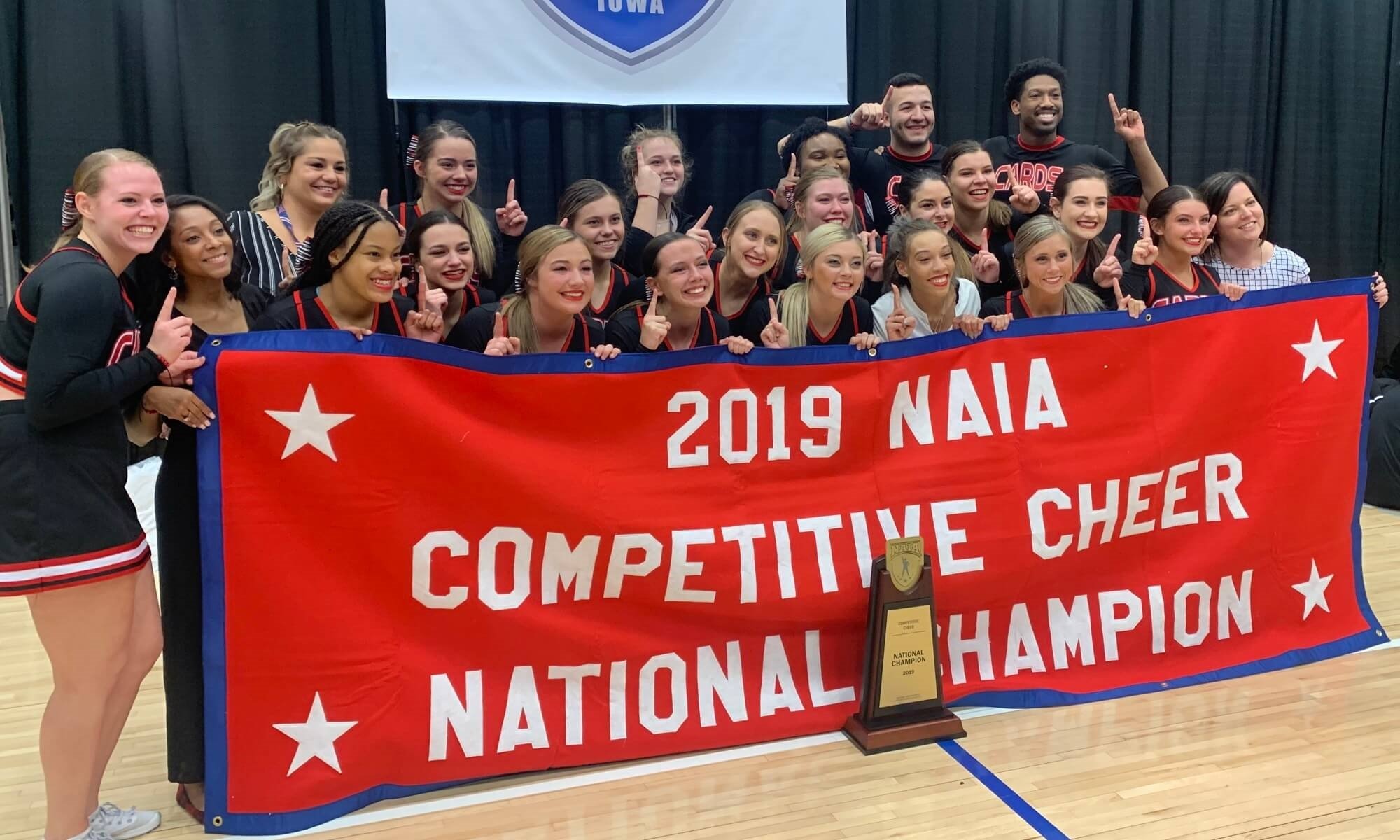 Competitive Cheer Performs Well at NAIA Nationals - Life University  Athletics