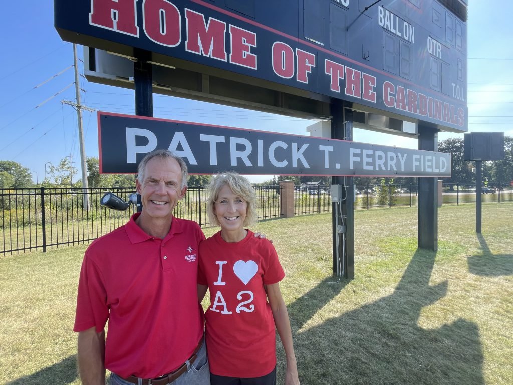 Ferry Field naming ceremony