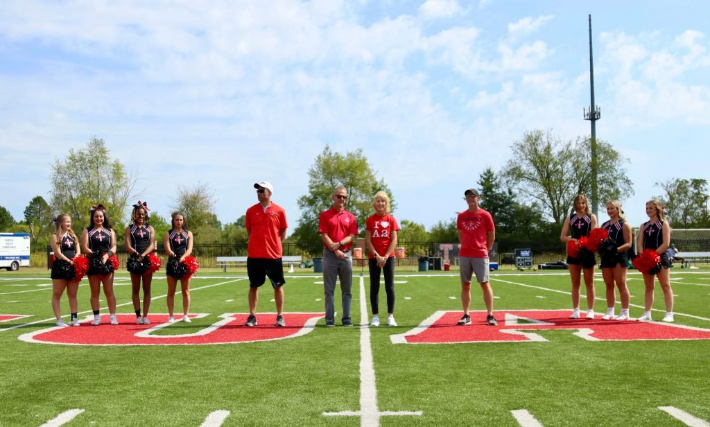 Ferry Field naming ceremony 