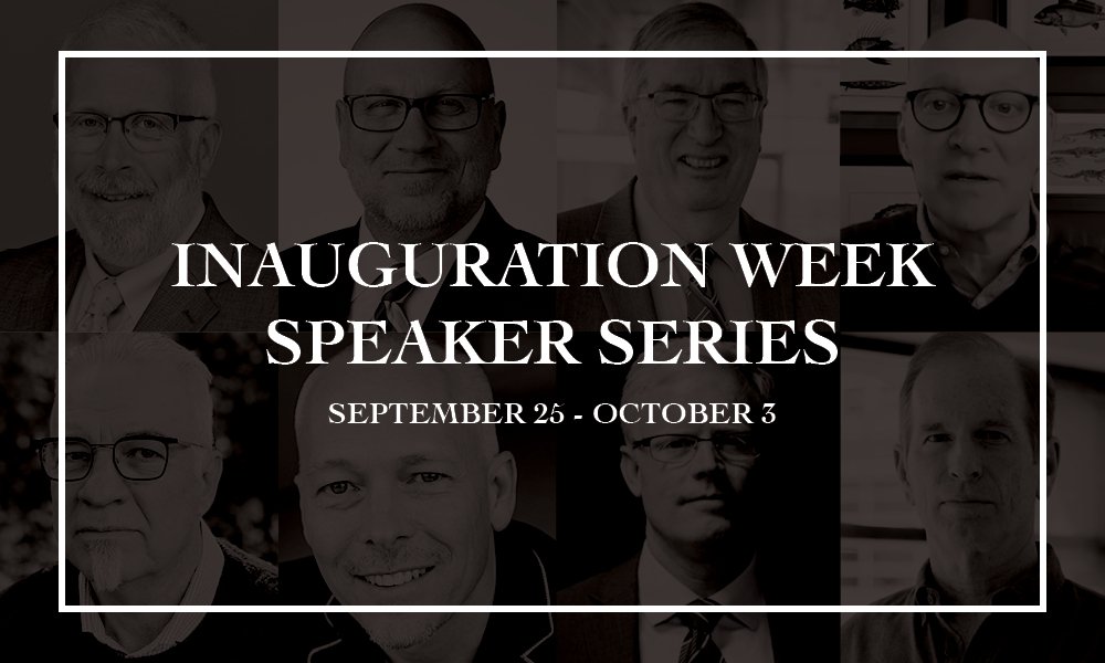 Mark your calendar for these Presidential Inauguration Speaker Series