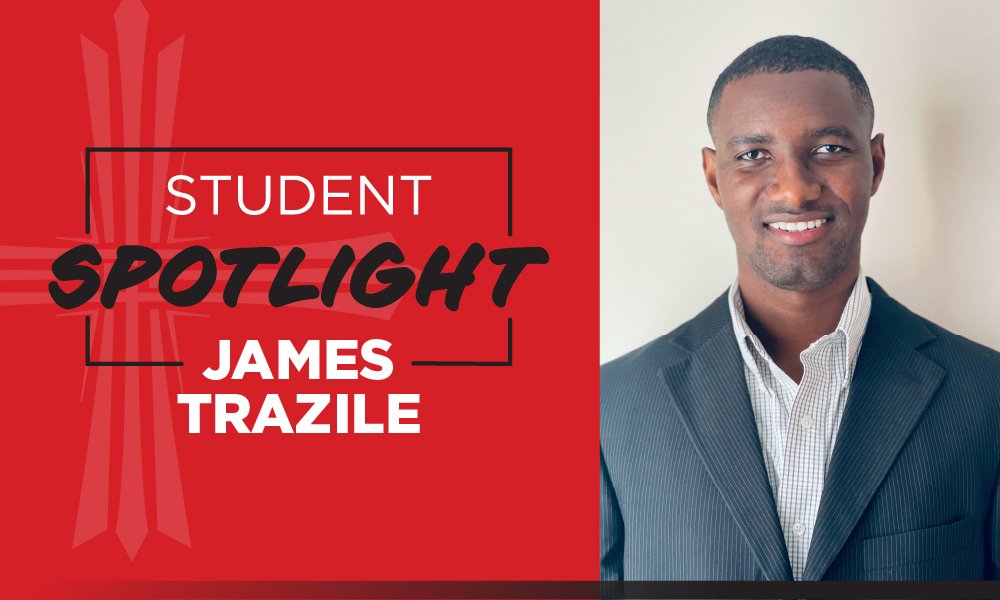 James Trazile-student spotlight-cuaa