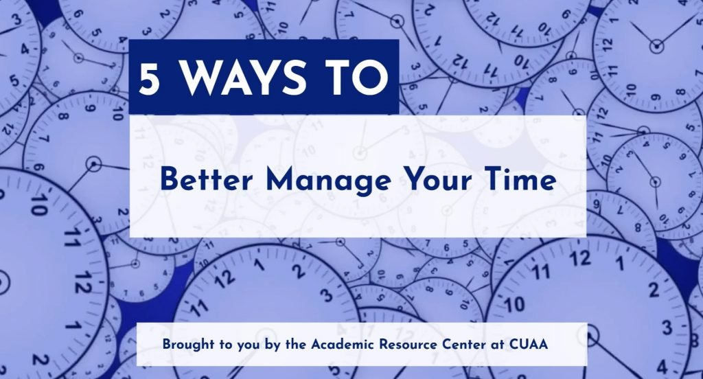 Time management video thumbnail image