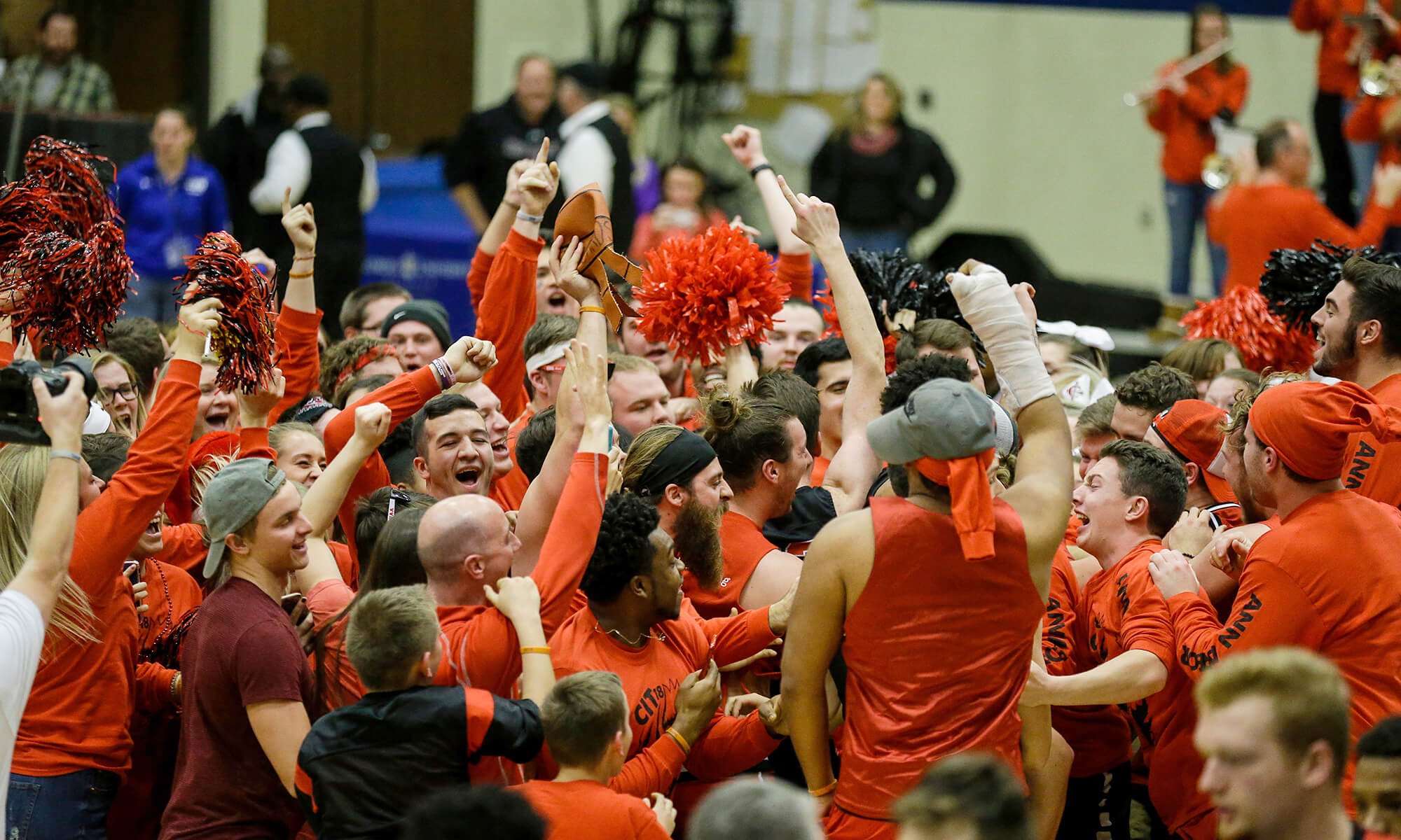 Cardinal fans celebrate CIT victory 2018