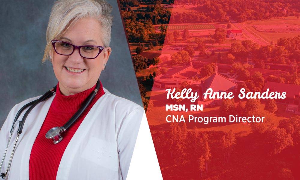 CNA program director Kelly Anne Sanders