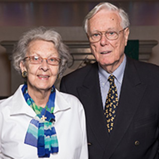 Photo of Karl Kreft with his late wife Shirley